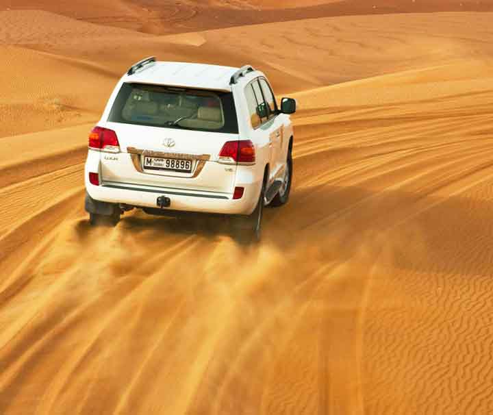 Dubai Desert Safari in 48 hours to visit in Dubai