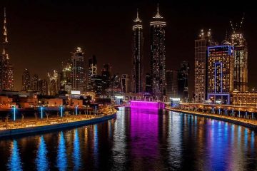 Dubai canal cruise dubai