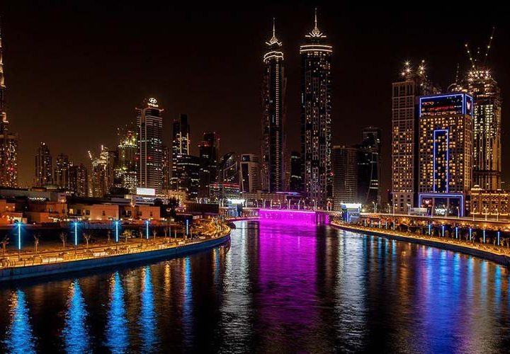 Dubai canal cruise dubai